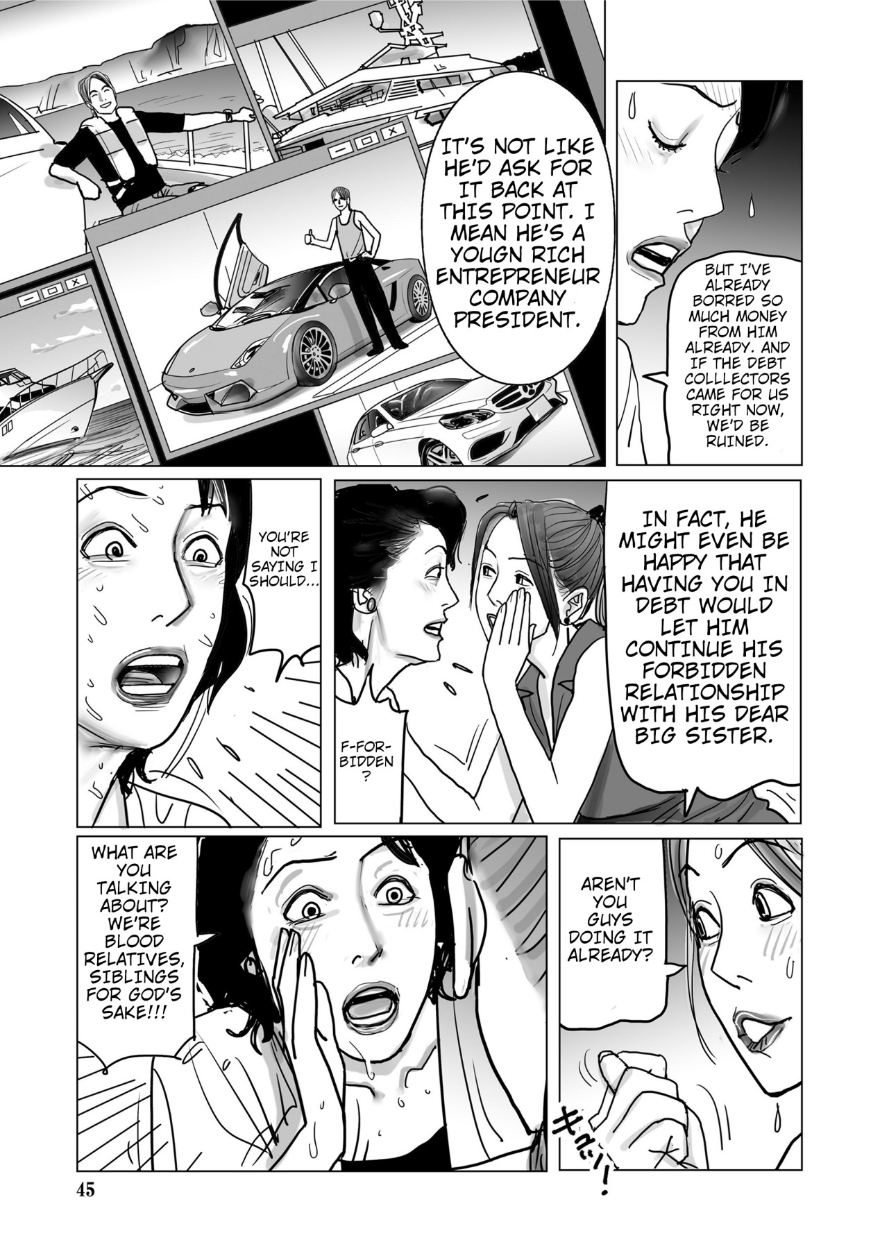 Hentai Manga Comic-The Twisted Big Sister Who does Incest With Her Little Brother to Get By-Read-7